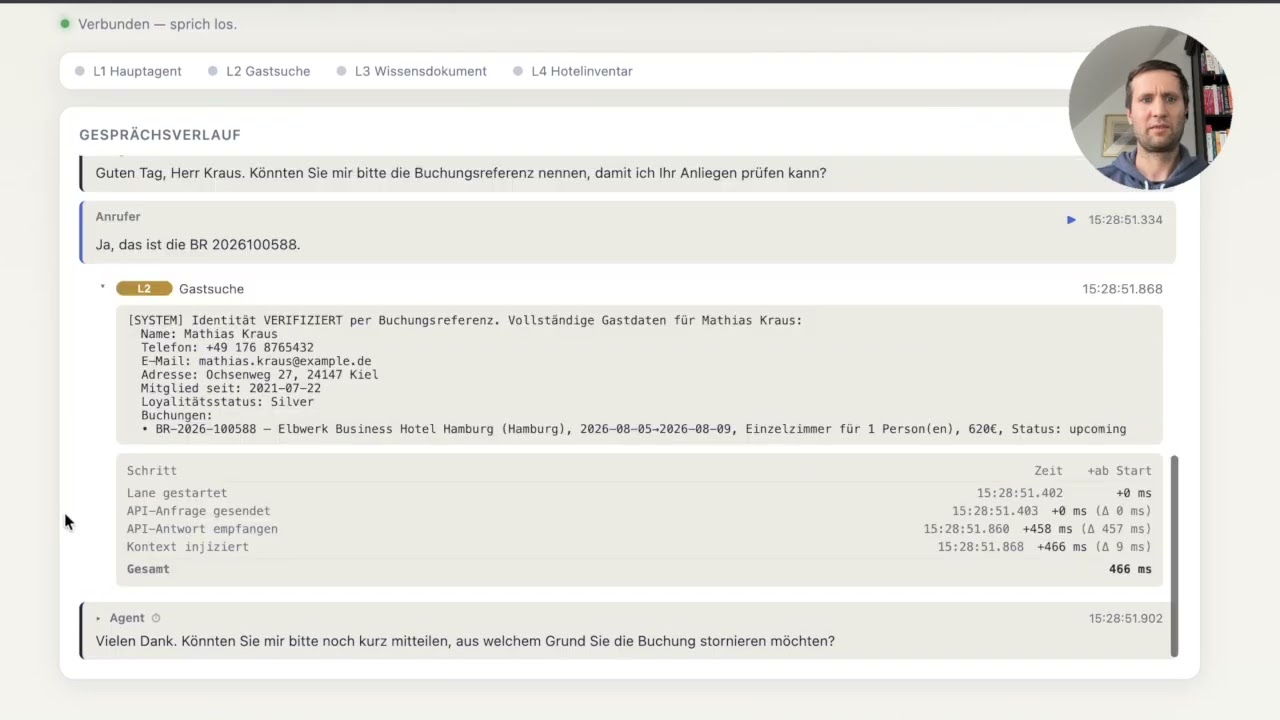 Vorschaubild zum Video: Lokaler Voice-Agent auf einer RTX 6000 Pro – Demo